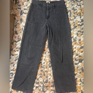 Wild Fable Women's Black Wide-Leg Jeans - Classic Casual Style